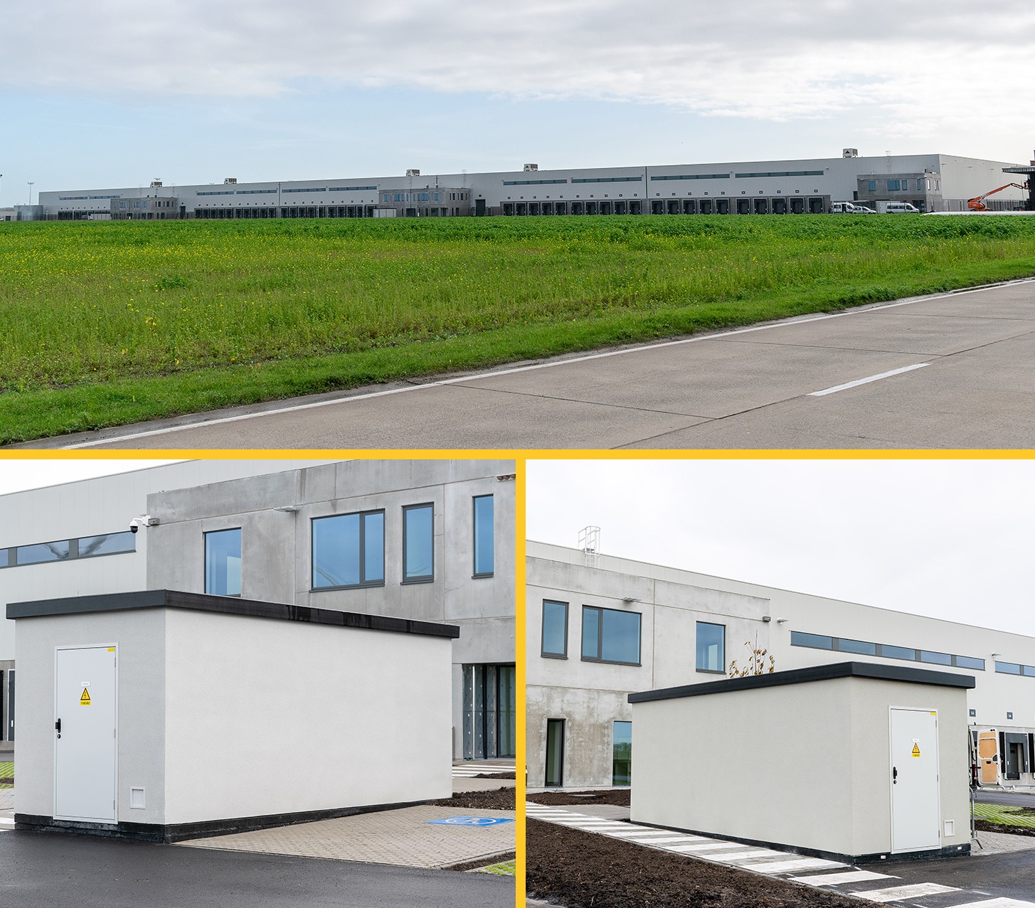 7 cabines voor groot nieuw distributiecentrum in Zeebrugge